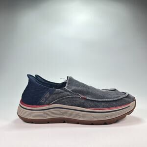 Skechers Slip-ins Navy Blue Slip On Comfort Walking Shoes 204839 Men's Size 9.5